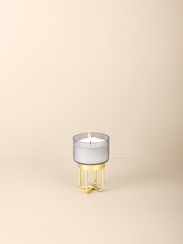 Smoke Footed Scented Candle