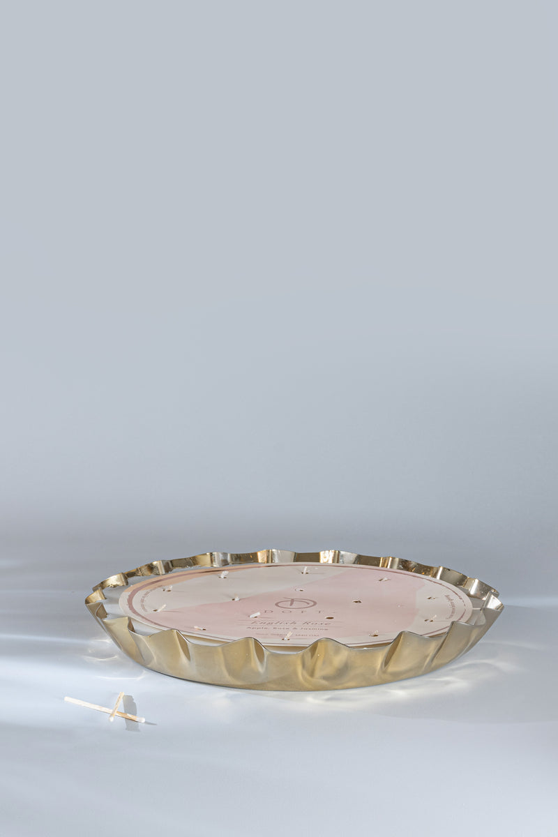 Flower Tray Scented Candle