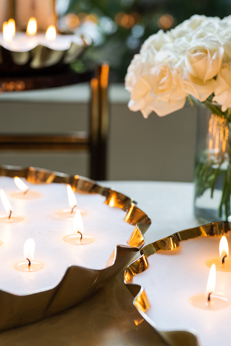 Flower Tray Scented Candle